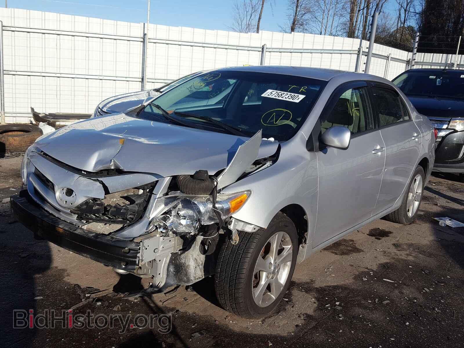 2012 TOYOTA COROLLA - VIN: 2T1BU4EE6CC793775 - Фото 2
