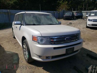 2012 Ford FLEX Flex Limit, white — VIN 2FMHK6DC5CBD12723, Copart