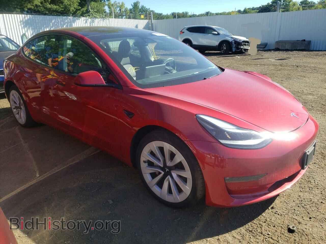 Photo 5YJ3E1EB2MF079600 - TESLA MODEL 3 2021