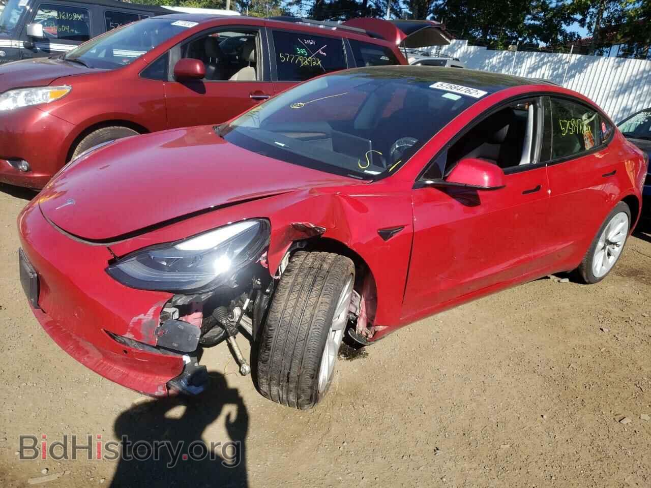 2021 TESLA MODEL 3 - VIN: 5YJ3E1EB2MF079600 - Photo 2