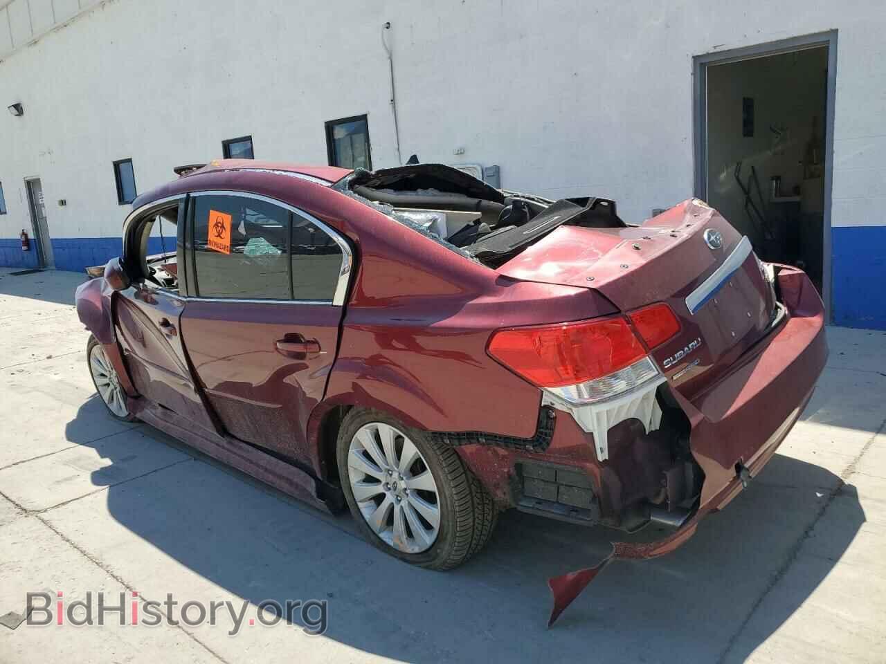 2012 SUBARU LEGACY - VIN: 4S3BMDK65C2014104 - Фото 2