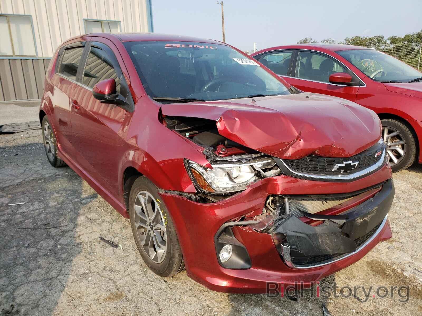 Photo 1G1JD6SB0K4107130 - CHEVROLET SONIC 2019