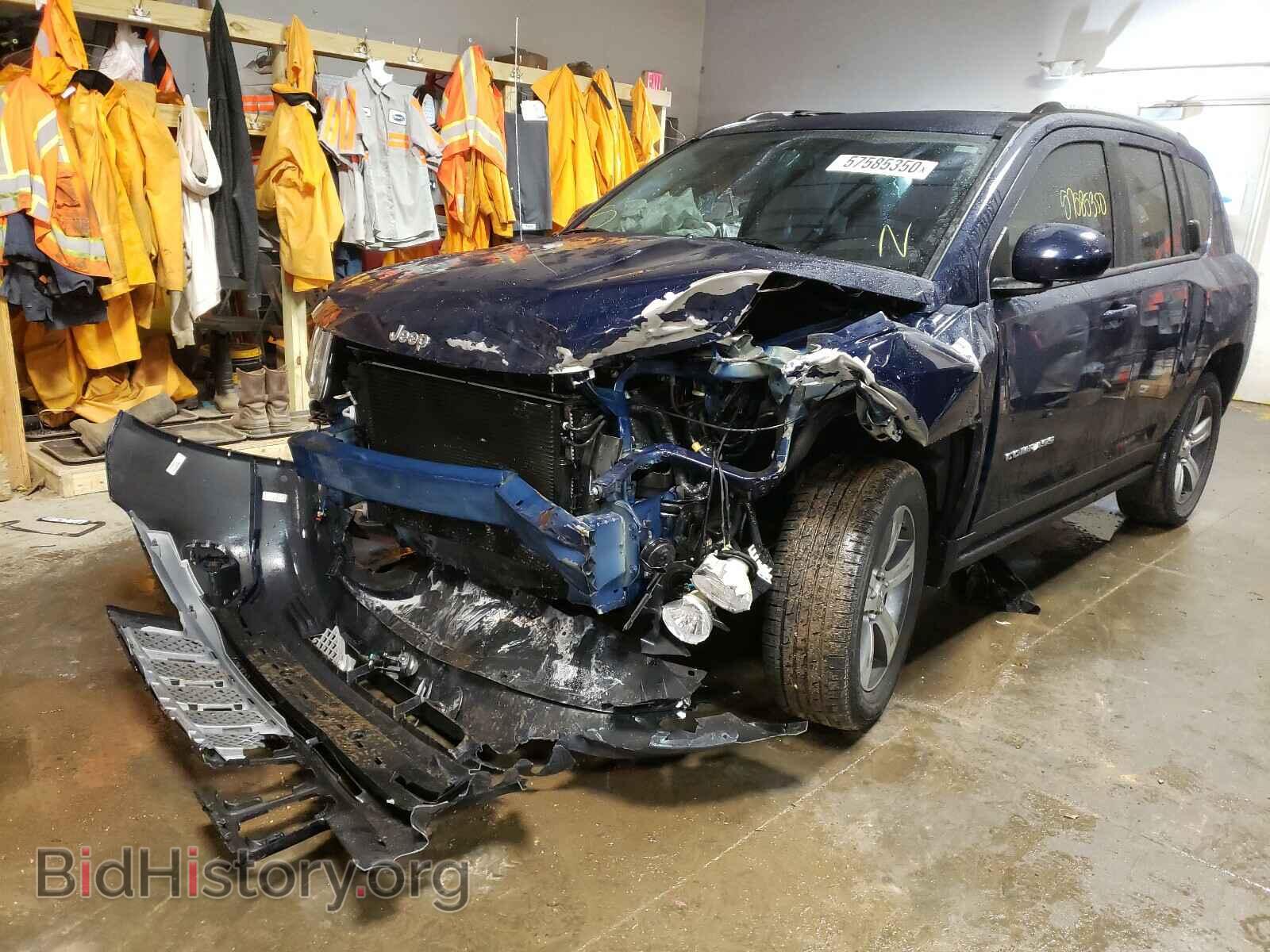 2017 JEEP COMPASS - VIN: 1C4NJDEB8HD128107 - Фото 2