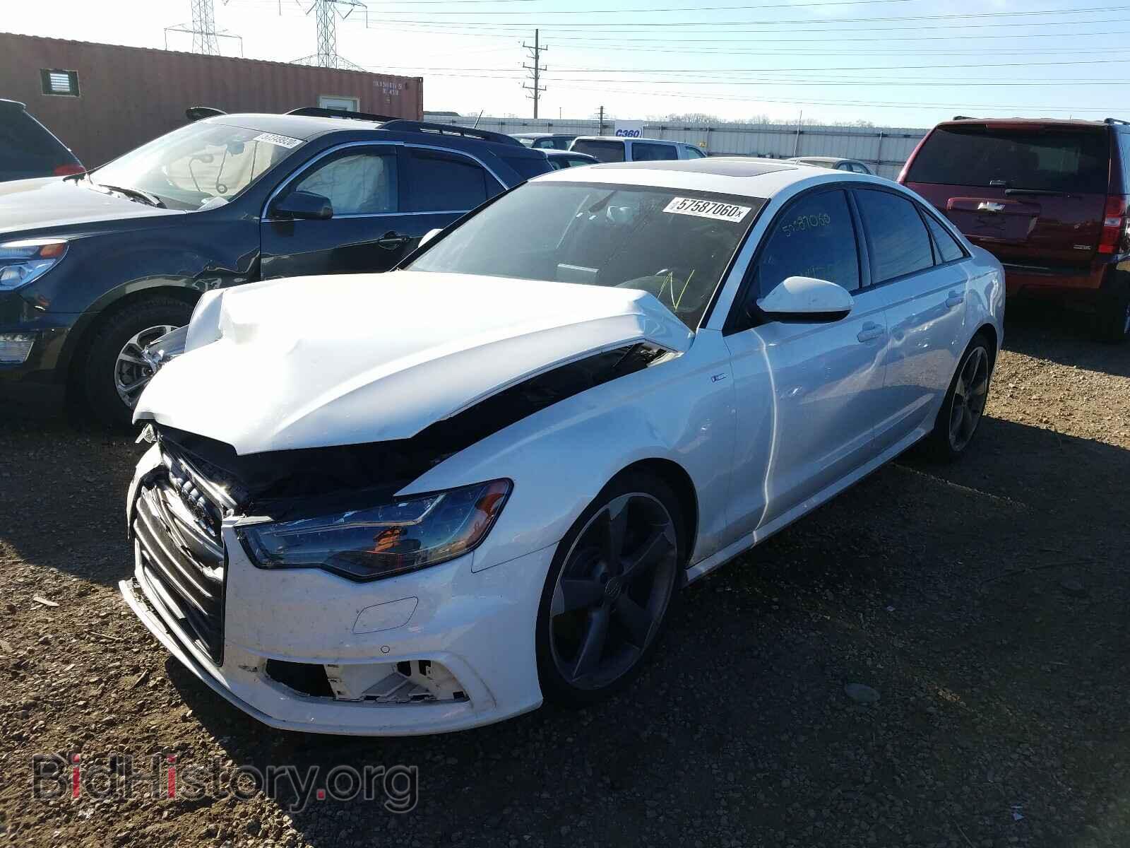 2014 AUDI A6 - VIN: WAUHMAFC5EN079784 - Фото 2