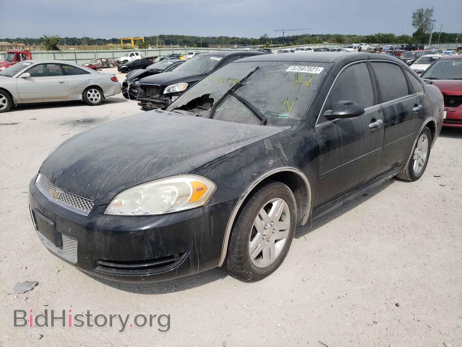 2012 CHEVROLET IMPALA - VIN: 2G1WG5E35C1101378 - Фото 2