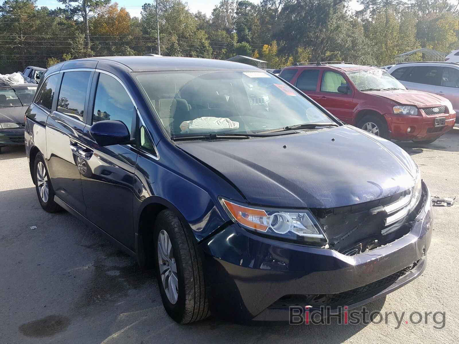 Фотография 5FNRL5H38HB025462 - HONDA ODYSSEY SE 2017