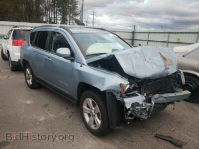 2014 Jeep COMPASS COMPASS LA, blue — VIN 1C4NJCEB5ED502324, Copart