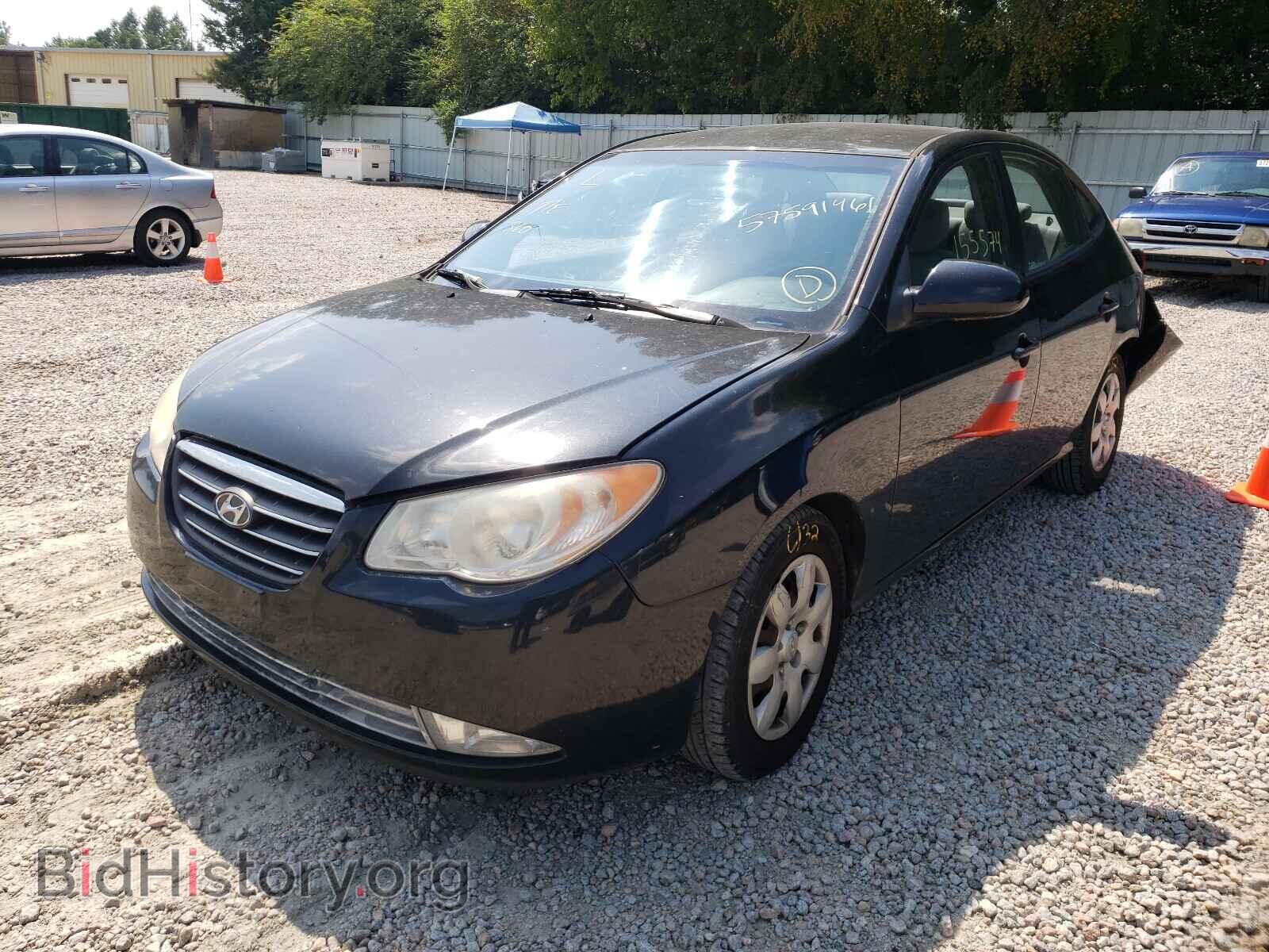 2009 HYUNDAI ELANTRA - VIN: KMHDU46D09U683066 - Фото 2