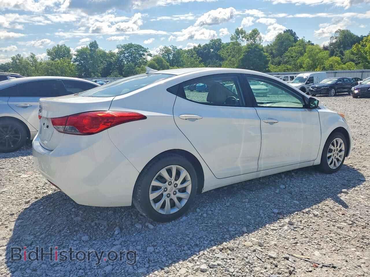 2012 HYUNDAI ELANTRA - VIN: 5NPDH4AE2CH071137 - Фото 3