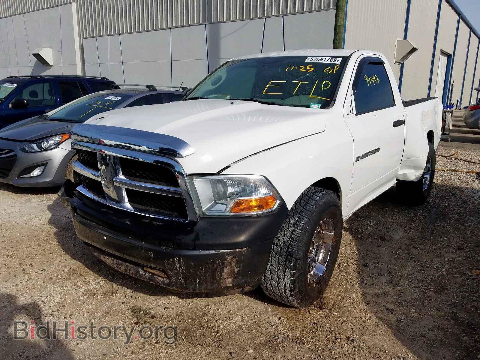 2011 DODGE RAM 1500 - VIN: 3D7JB1EK1BG537656 - Фото 2