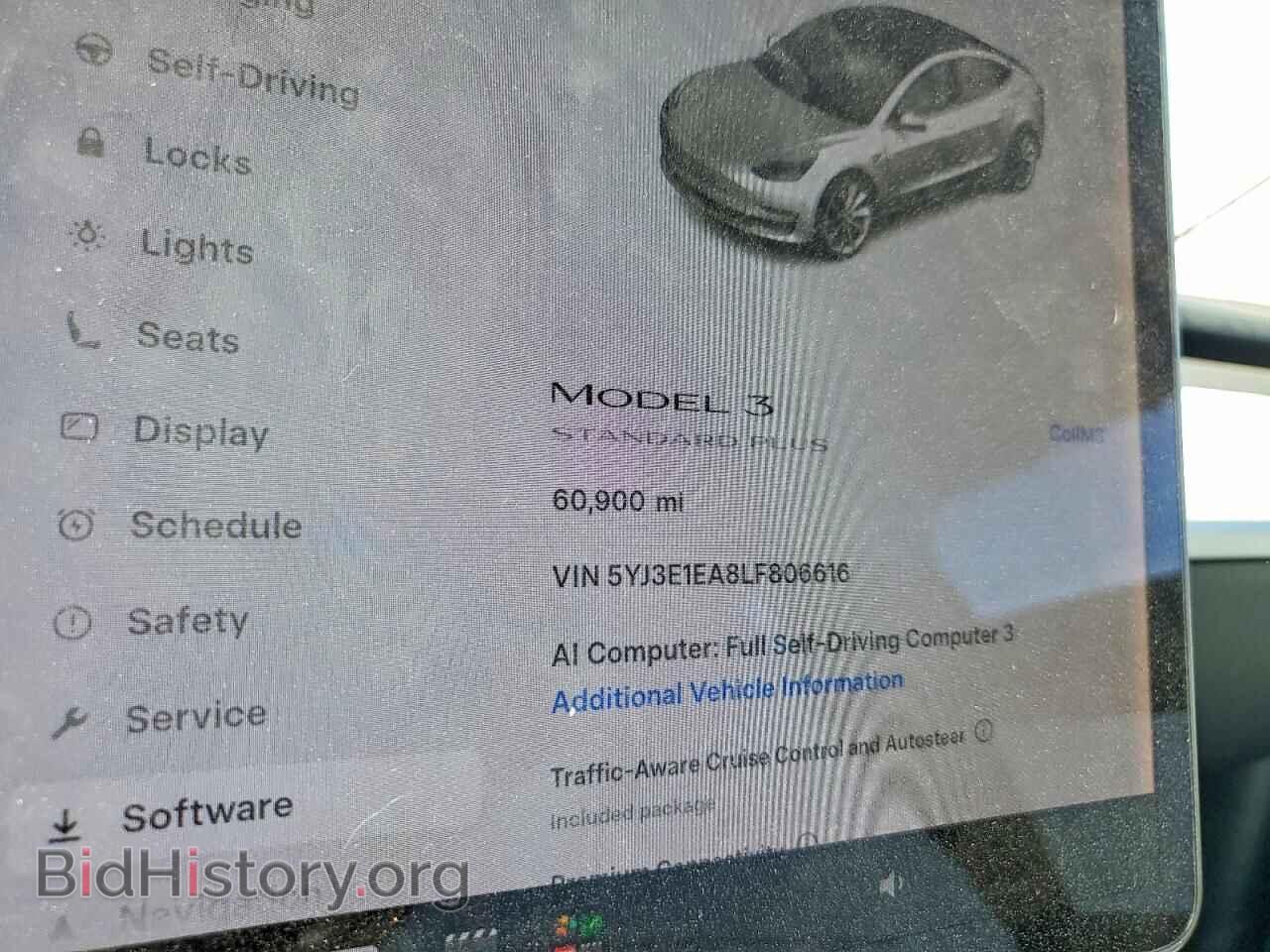 2020 TESLA MODEL 3 - VIN: 5YJ3E1EA8LF806616 - Photo 9