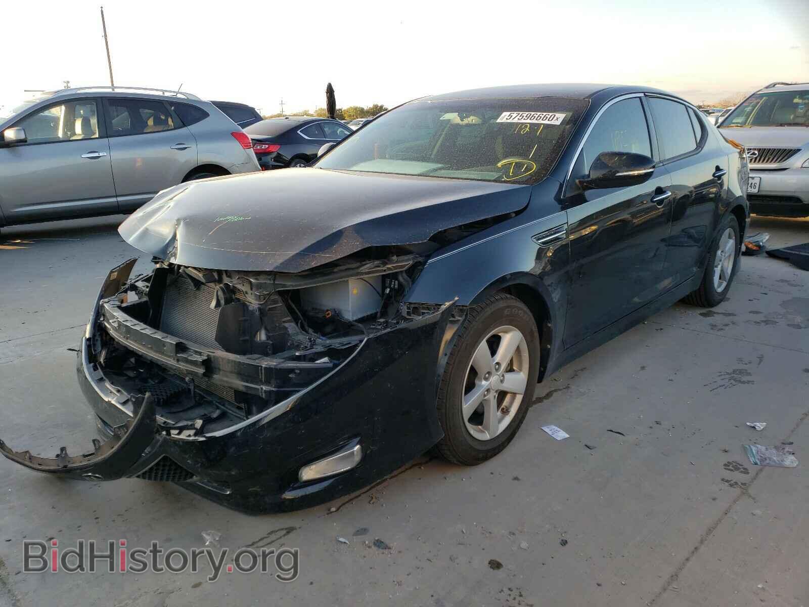 2015 KIA OPTIMA - VIN: 5XXGM4A79FG394840 - Фото 2