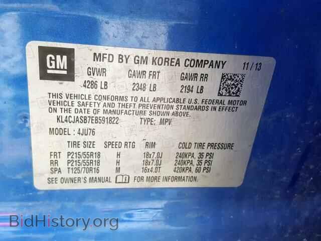 2014 BUICK ENCORE - VIN: KL4CJASB7EB591822 - Photo 10
