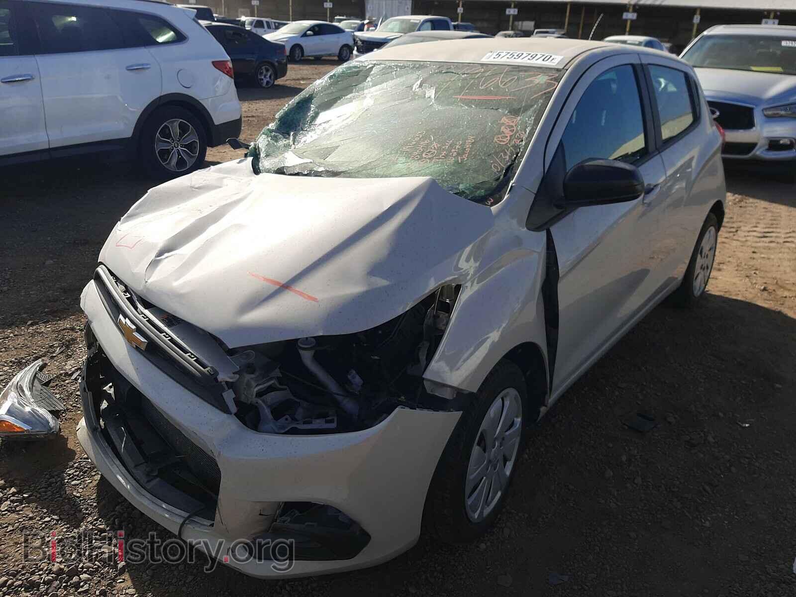 2017 CHEVROLET SPARK - VIN: KL8CB6SA6HC840416 - Фото 2