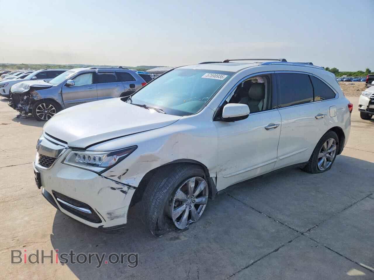 Photo 5FRYD3H85EB007729 - ACURA MDX 2014
