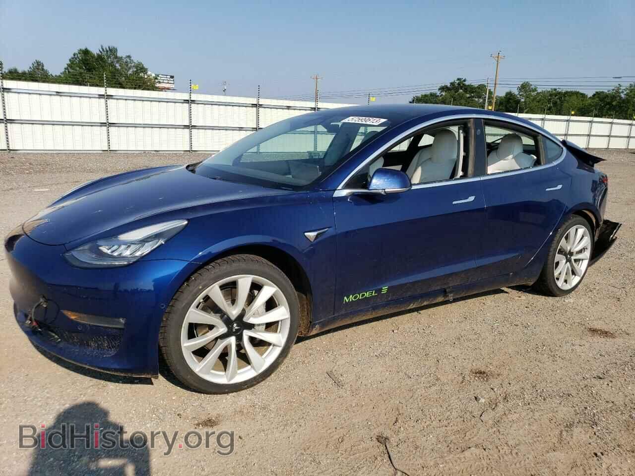 Фотография 5YJ3E1EA2KF327221 - TESLA MODEL 3 2019