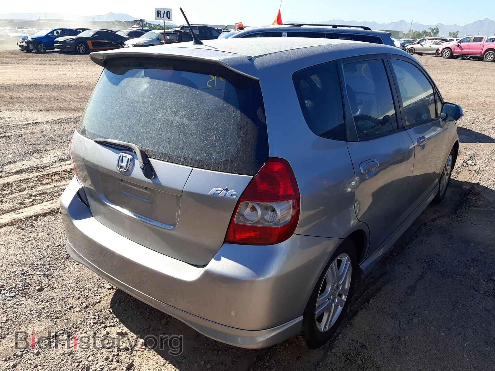 2007 HONDA FIT - VIN: JHMGD38667S044403 - Фото 4