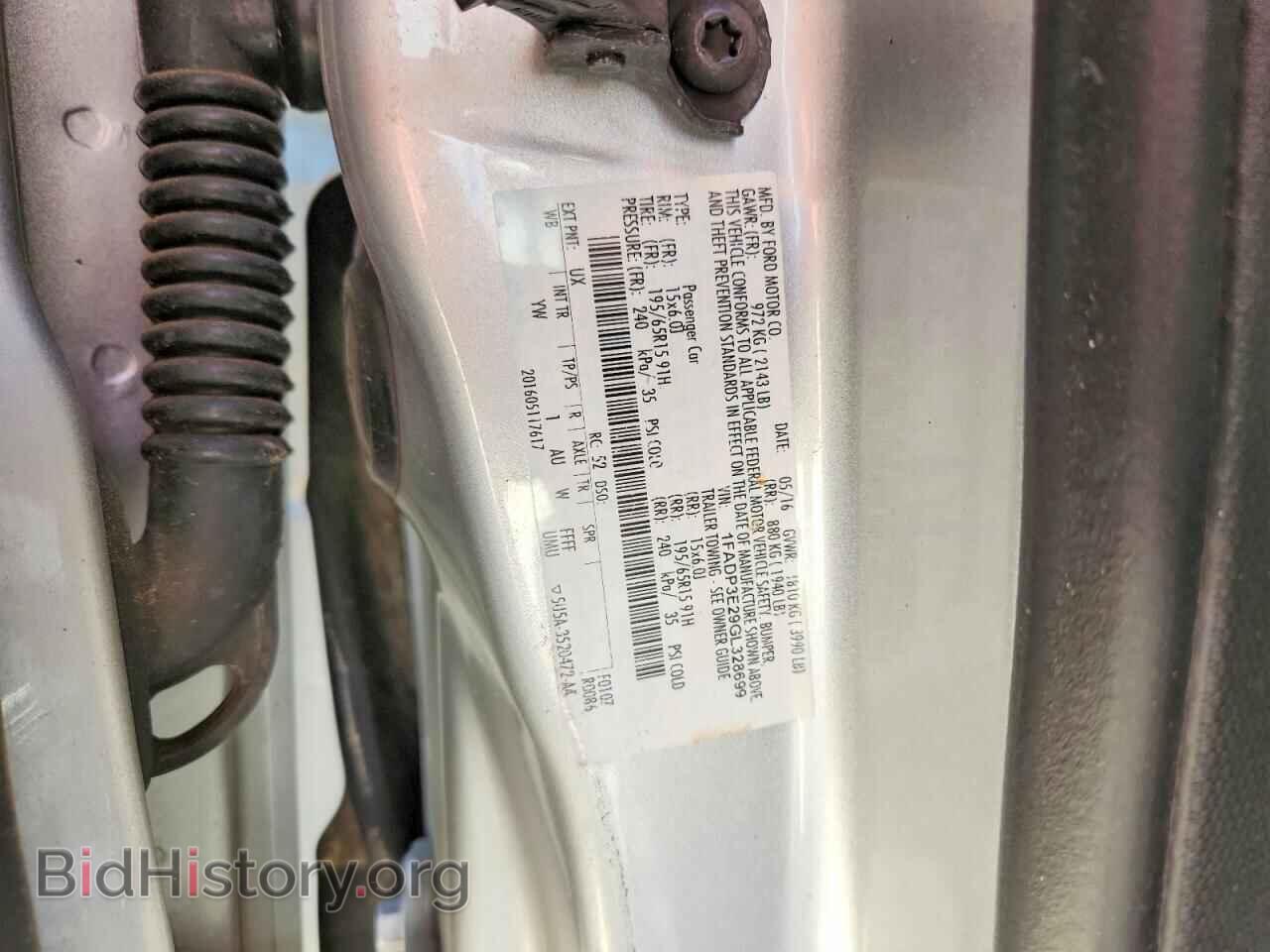 2016 FORD FOCUS - VIN: 1FADP3E29GL328699 - Photo 12