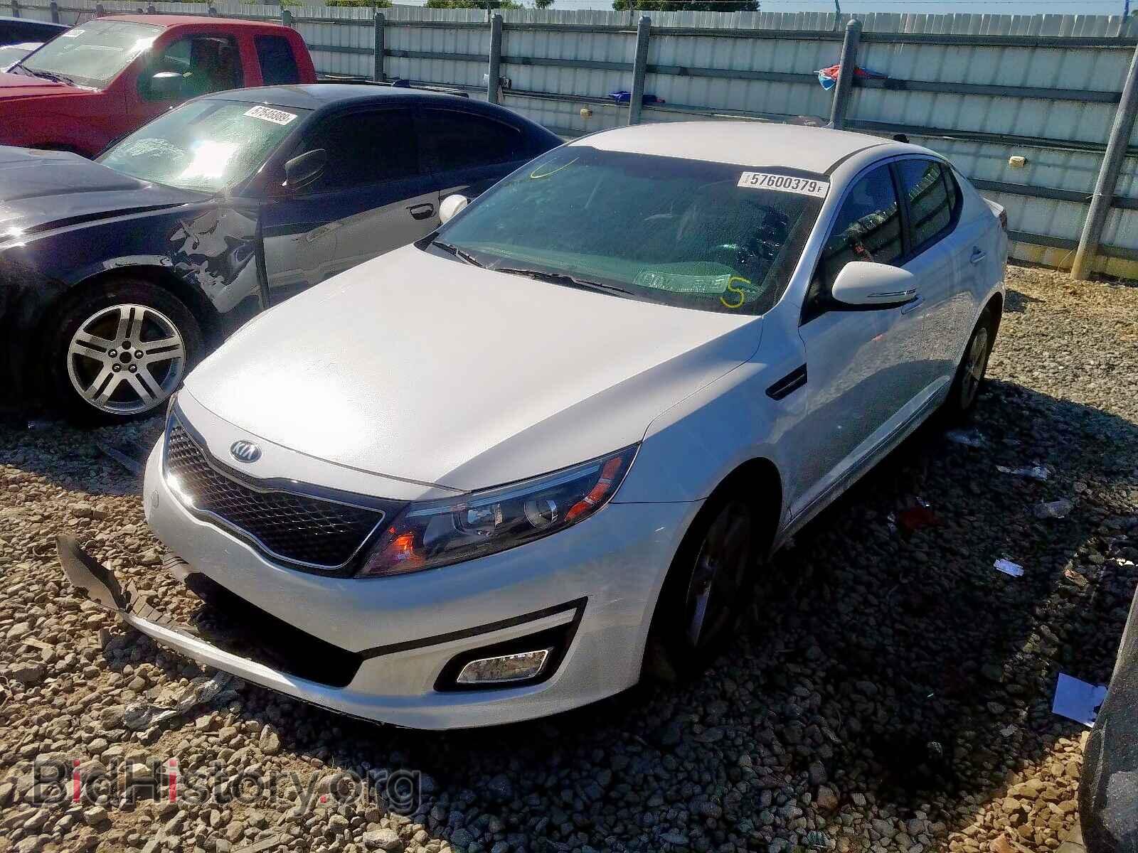 2015 KIA OPTIMA - VIN: KNAGM4A73F5607718 - Фото 2