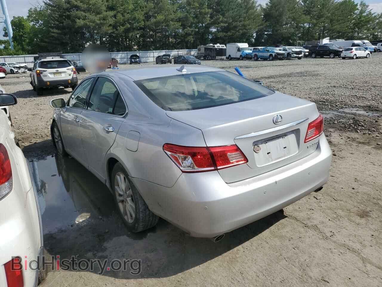 2012 LEXUS ES350 - VIN: JTHBK1EG0C2501606 - Фото 2