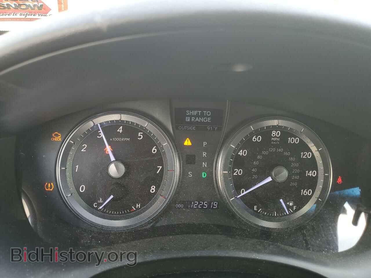 2012 LEXUS ES350 - VIN: JTHBK1EG0C2501606 - Фото 9