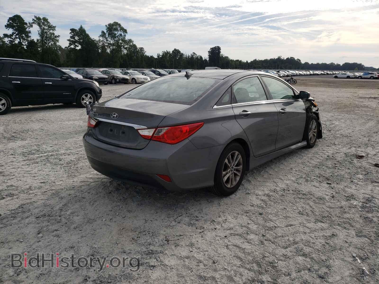 2014 HYUNDAI SONATA - VIN: 5NPEB4AC2EH863473 - Photo 4