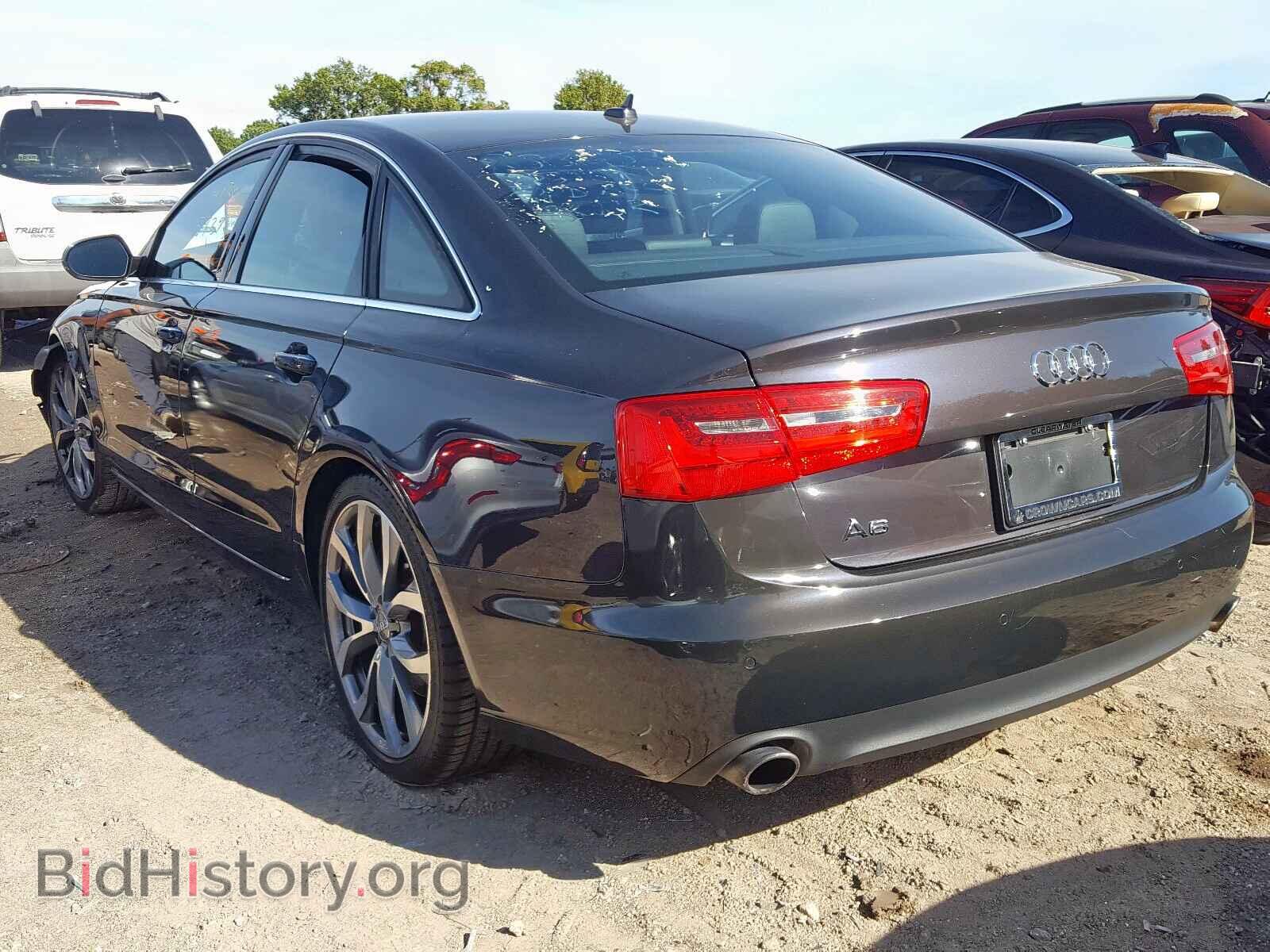 2014 AUDI A6 - VIN: WAUDFAFC8EN070442 - Фото 3