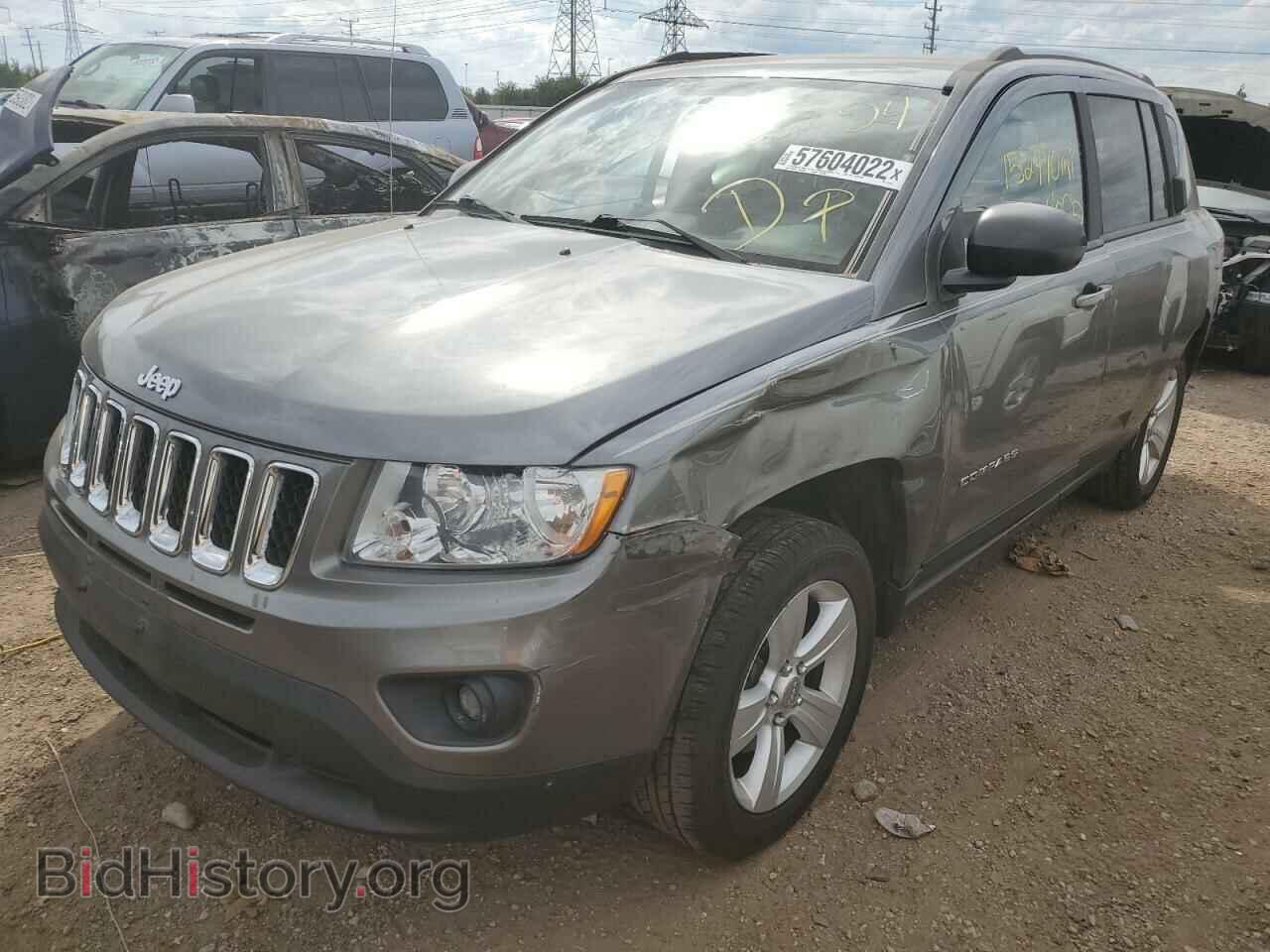 2012 JEEP COMPASS - VIN: 1C4NJCBA9CD623446 - Фото 2
