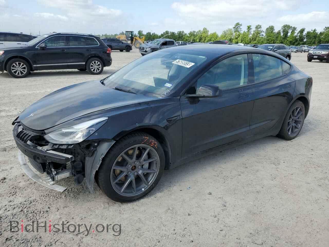 Фотография 5YJ3E1EB0NF189787 - TESLA MODEL 3 2022