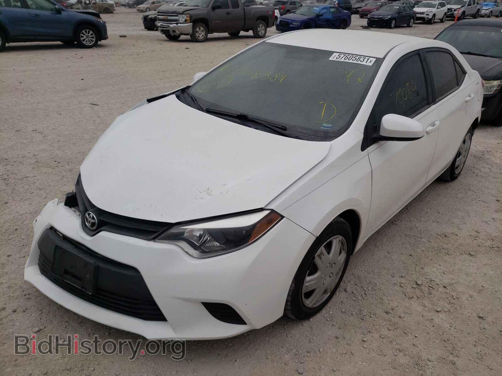 2014 TOYOTA COROLLA - VIN: 2T1BURHE6EC008389 - Фото 2