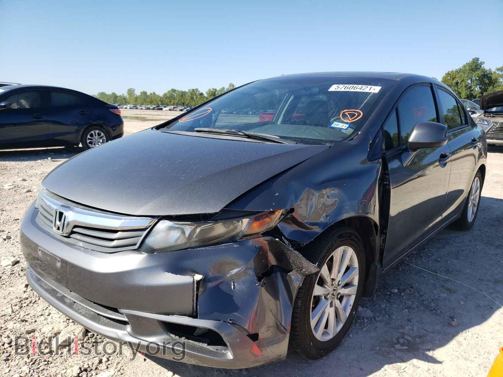 2012 HONDA CIVIC - VIN: 2HGFB2F96CH331415 - Фото 2