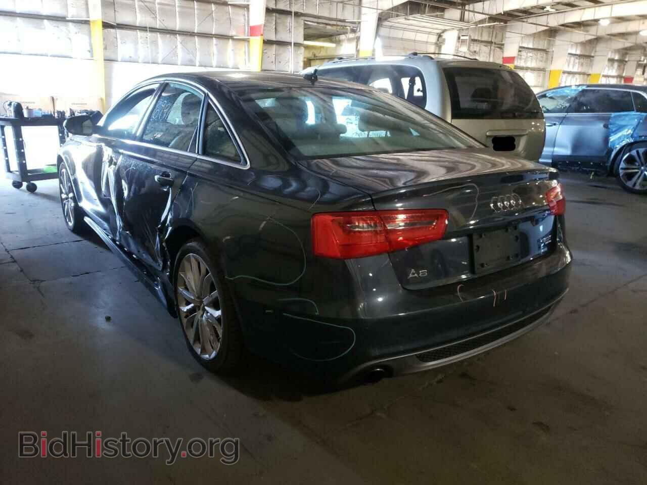 2014 AUDI A6 - VIN: WAUHGAFC6EN032464 - Фото 3