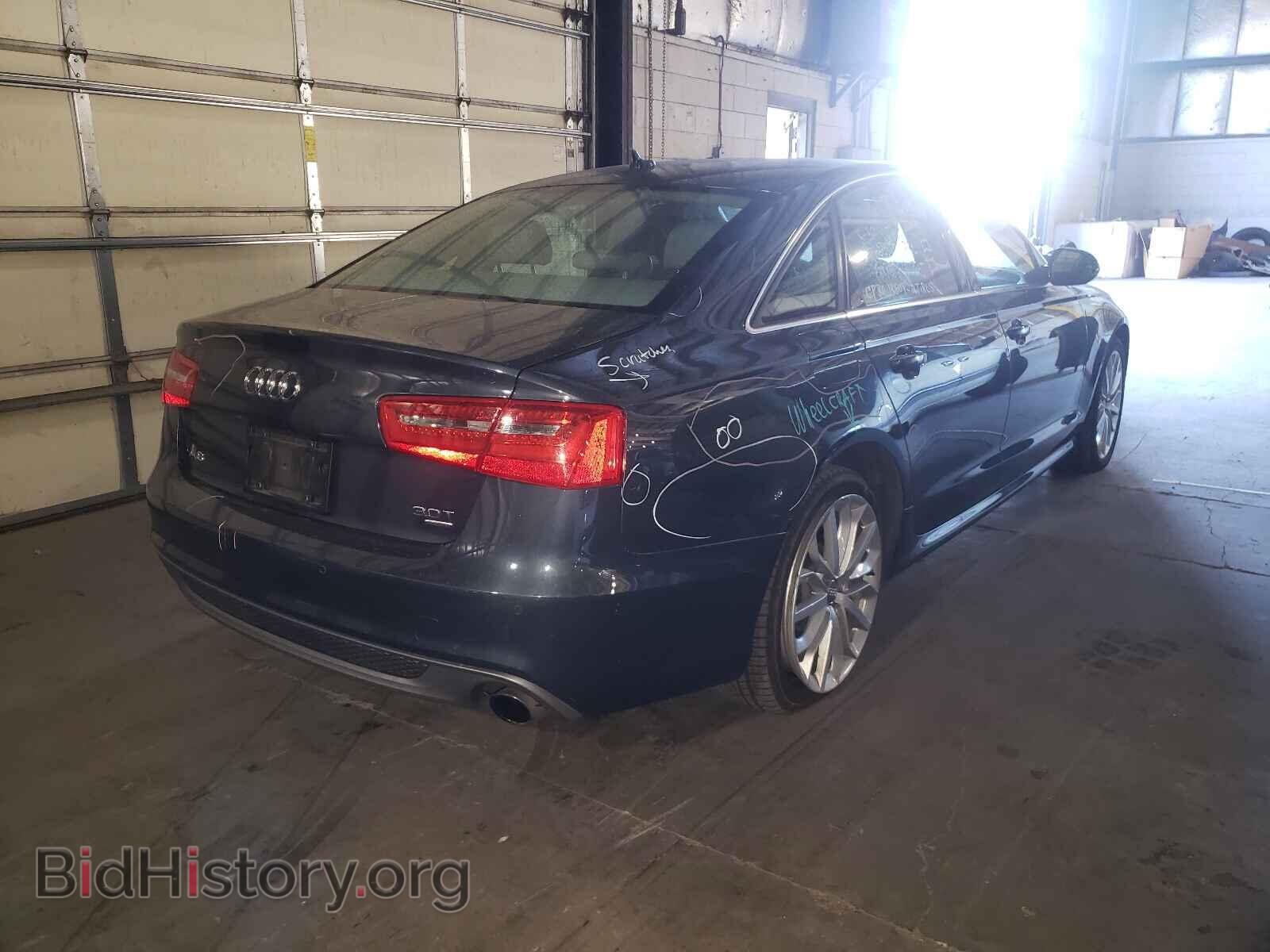 2014 AUDI A6 - VIN: WAUHGAFC6EN032464 - Фото 4