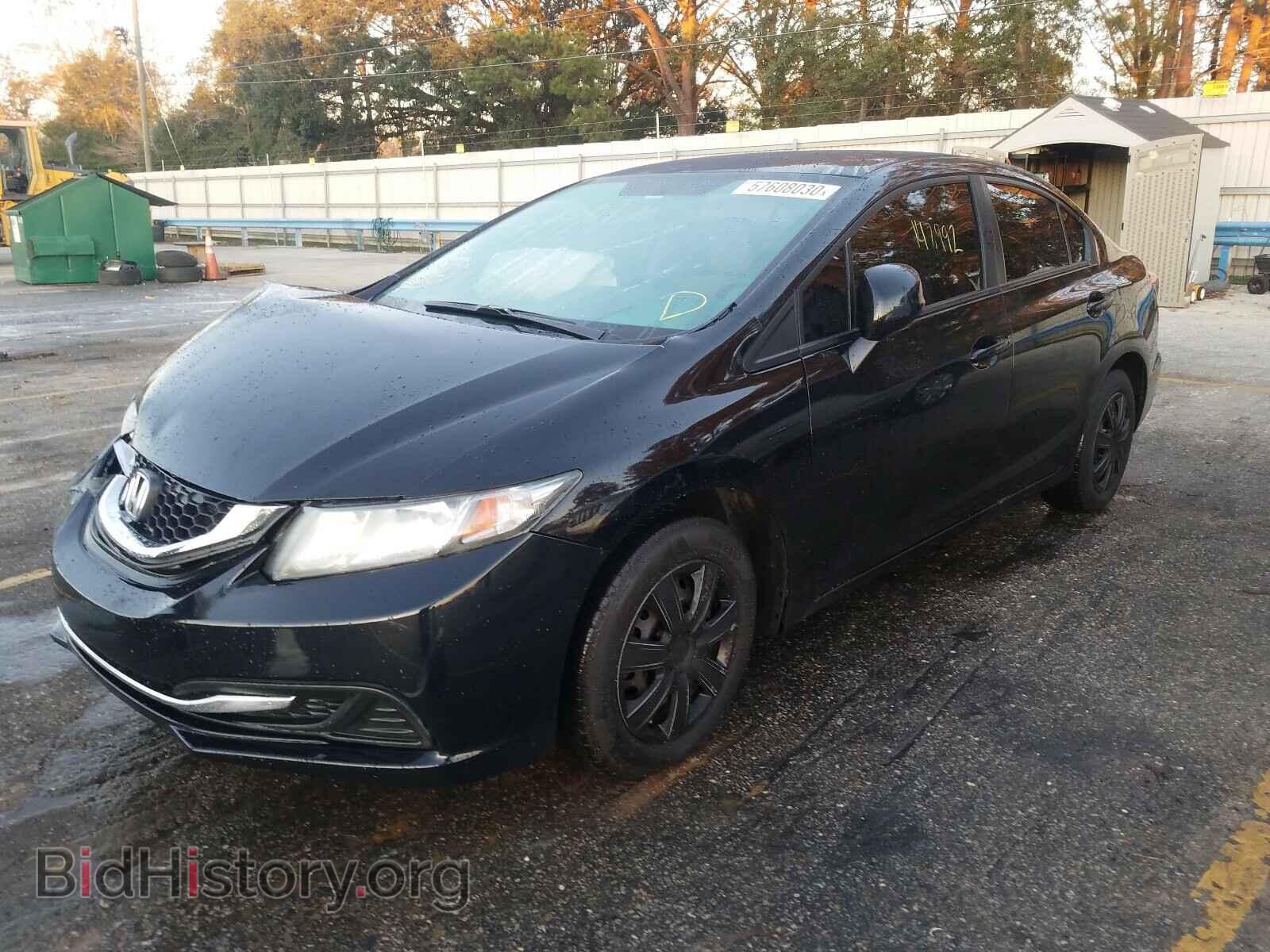 2013 HONDA CIVIC - VIN: 19XFB2F5XDE018845 - Фото 2