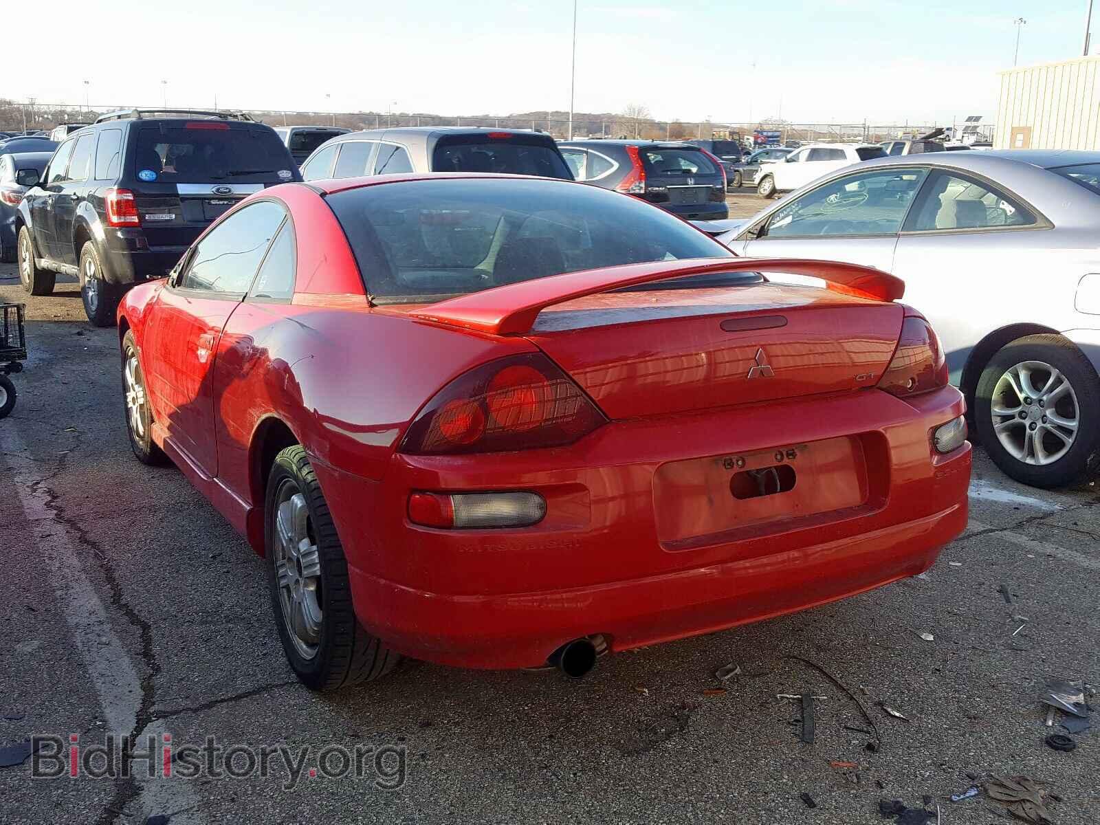 2001 MITSUBISHI ECLIPSE - VIN: 4A3AC84H21E102041 - Фото 3