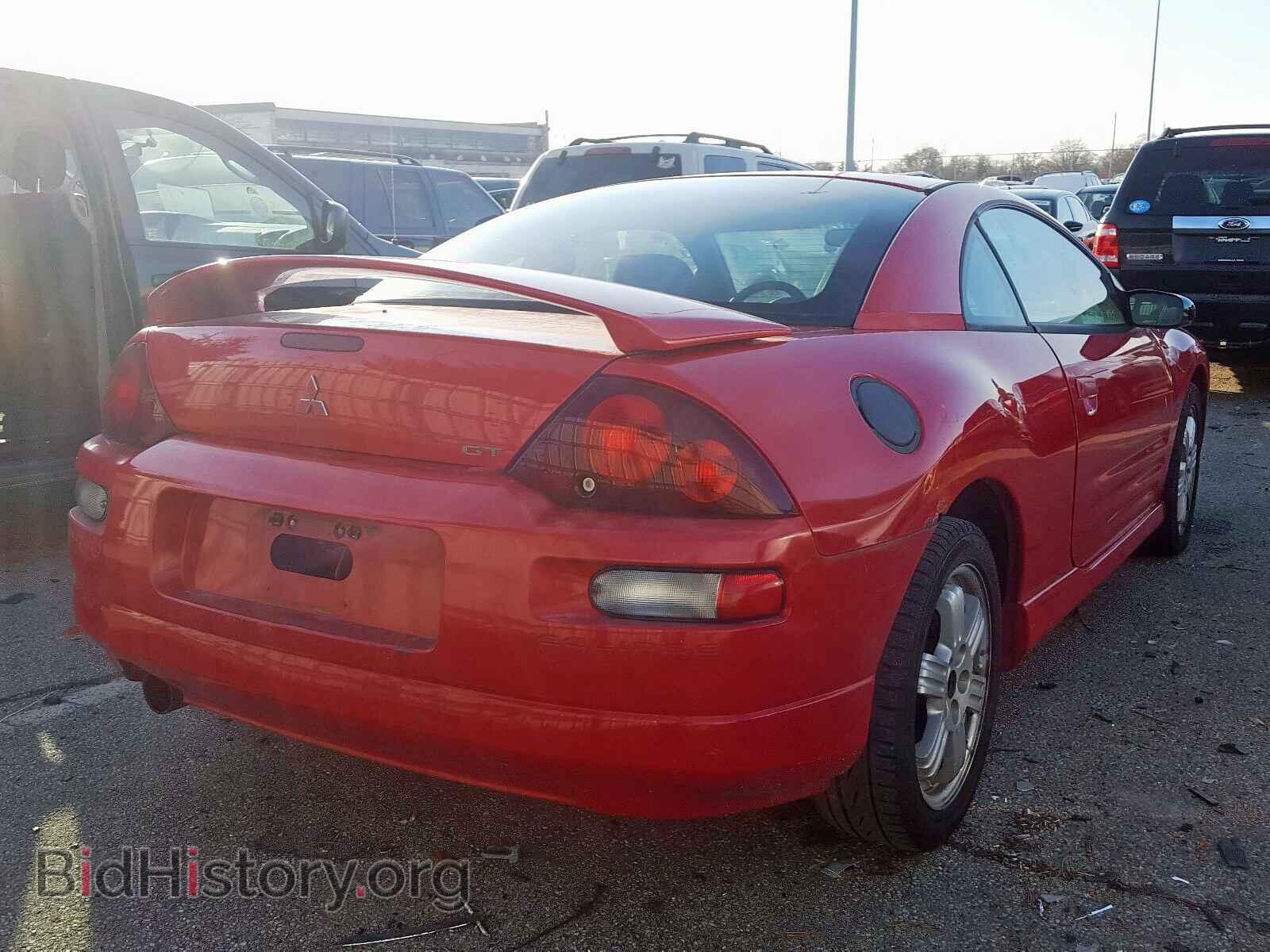 2001 MITSUBISHI ECLIPSE - VIN: 4A3AC84H21E102041 - Фото 4
