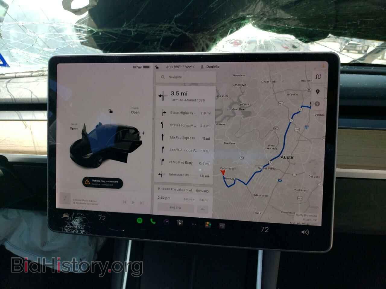 2019 TESLA MODEL 3 - VIN: 5YJ3E1EA0KF309848 - Фото 9