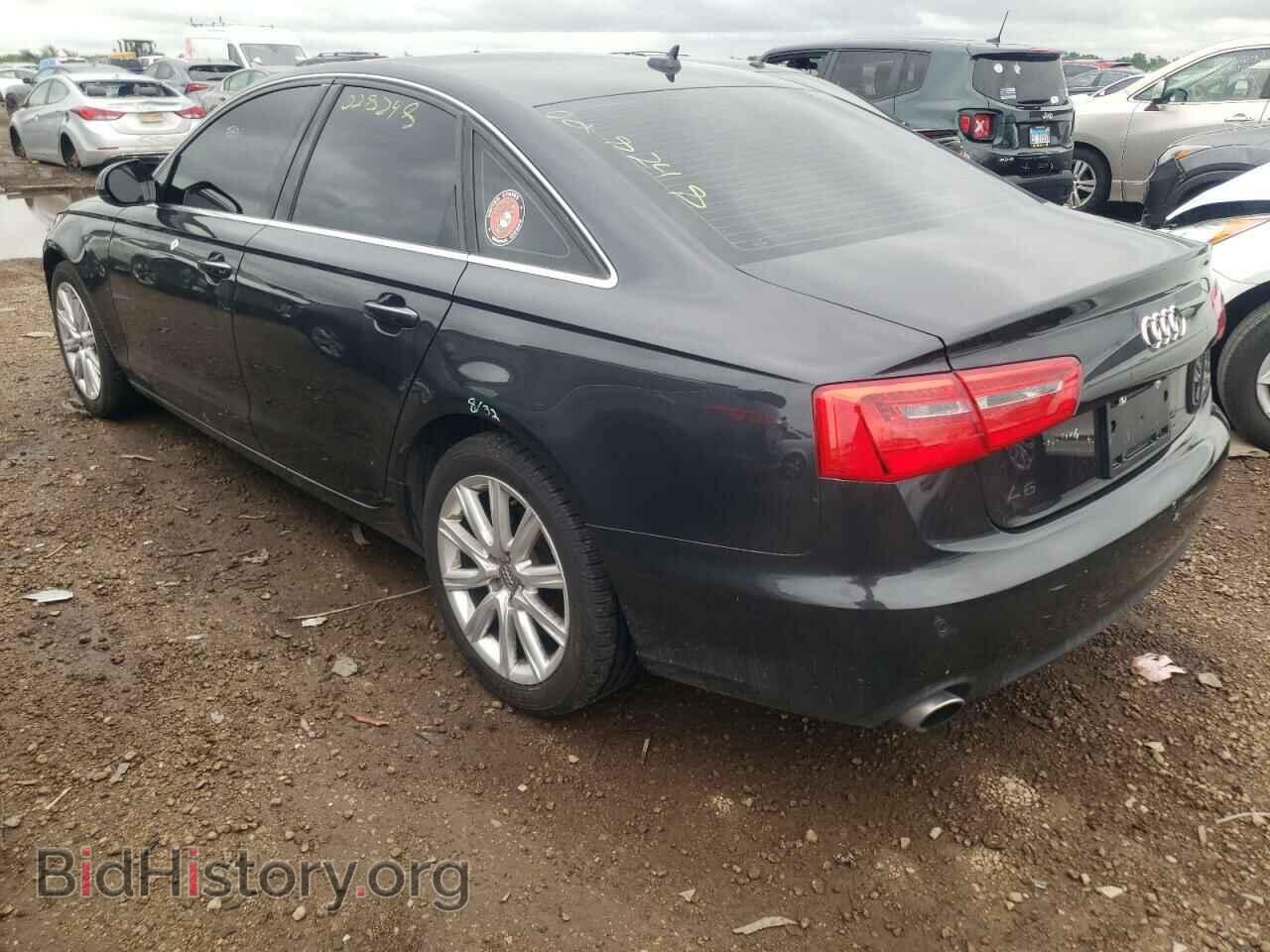 2013 AUDI A6 - VIN: WAUGFAFC7DN117407 - Фото 2