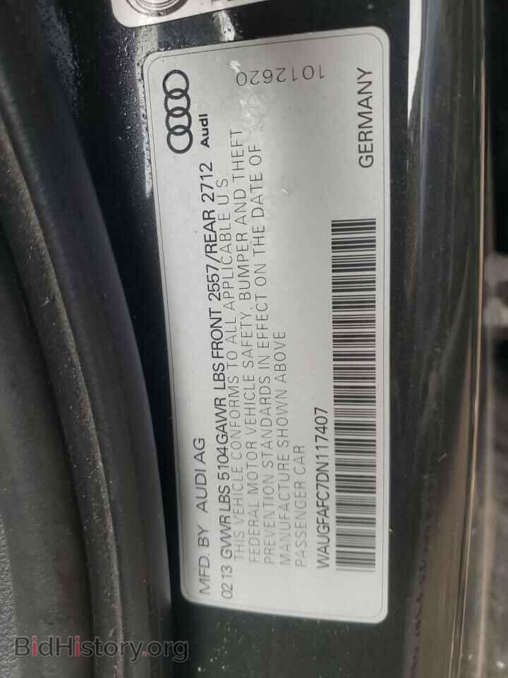 2013 AUDI A6 - VIN: WAUGFAFC7DN117407 - Фото 12