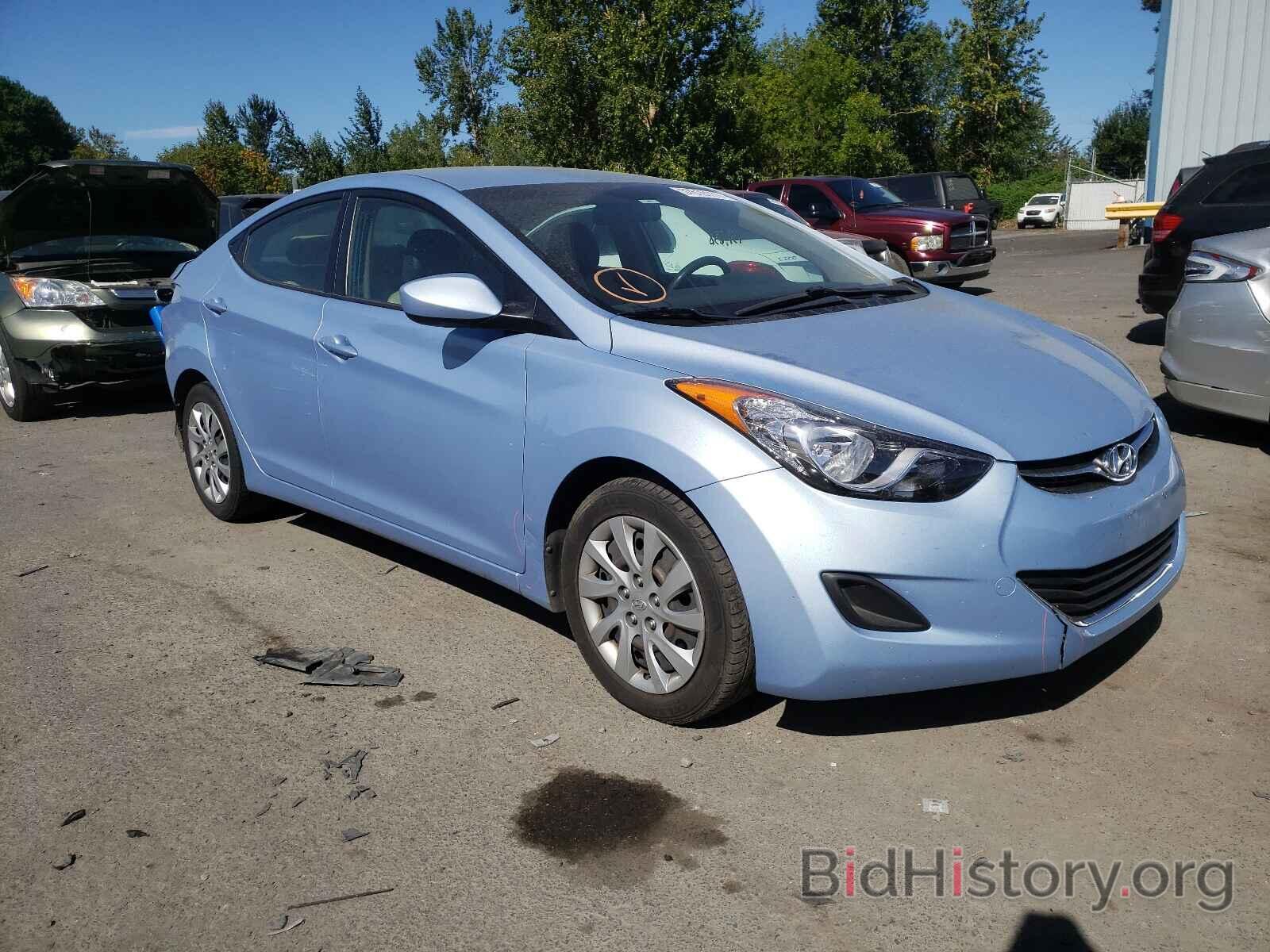 Photo KMHDH4AE3CU298208 - HYUNDAI ELANTRA 2012