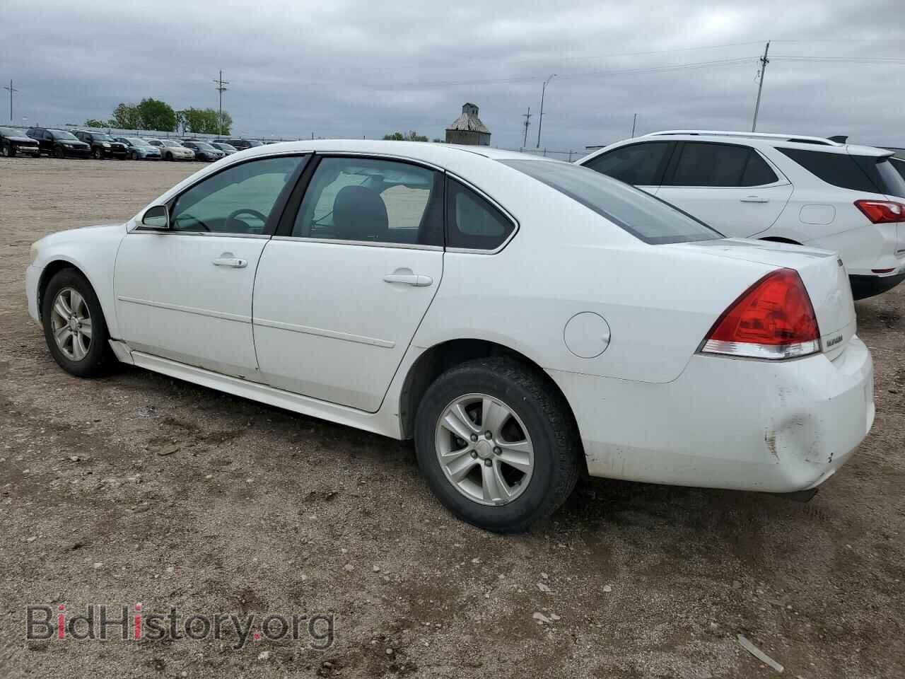 2013 CHEVROLET IMPALA - VIN: 2G1WF5E35D1167904 - Фото 2