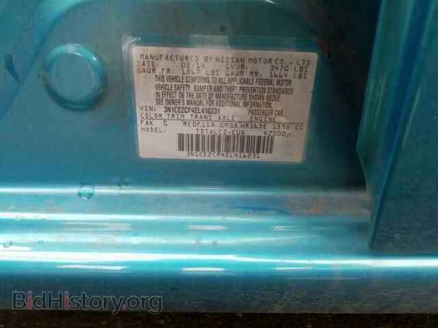 2014 NISSAN VERSA - VIN: 3N1CE2CP4EL416231 - Photo 10