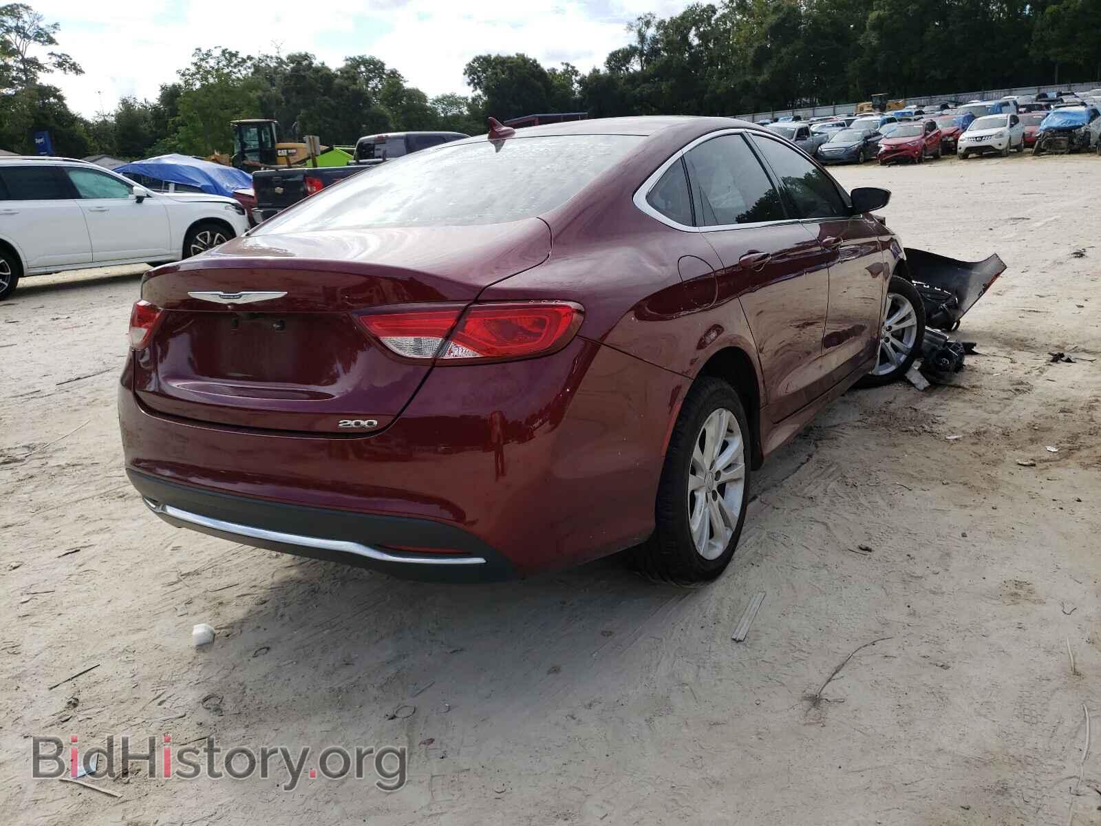 2016 CHRYSLER 200 - VIN: 1C3CCCAB0GN175727 - Фото 4