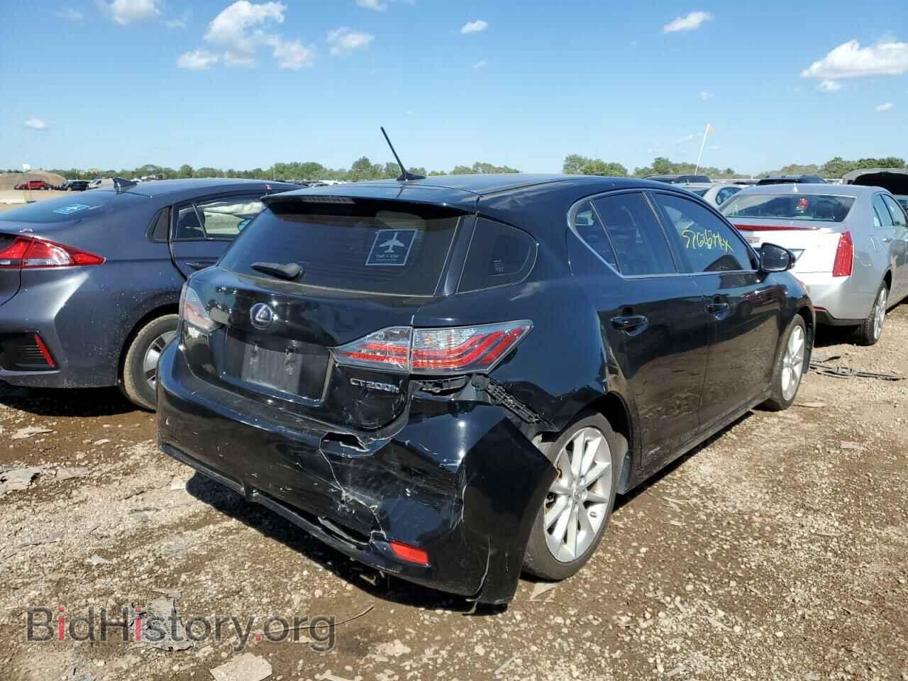 2013 LEXUS CT 200 - VIN: JTHKD5BH6D2153147 - Фото 4