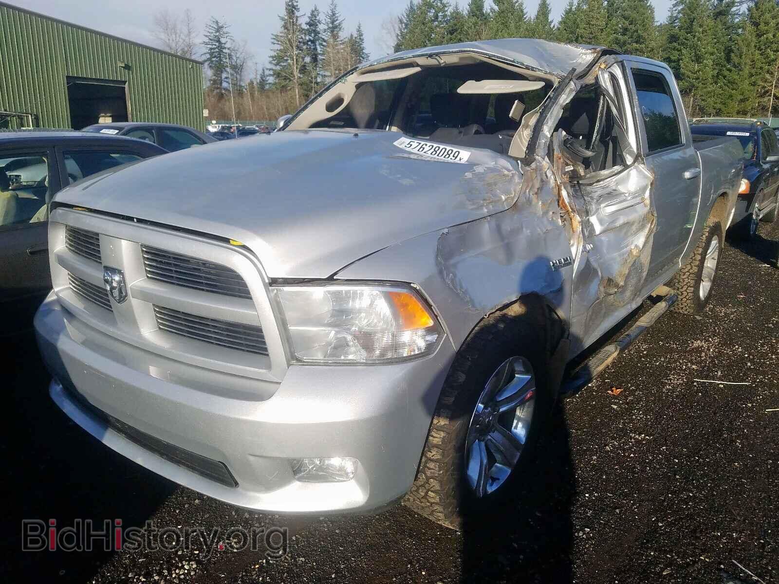 2012 DODGE RAM 1500 S - VIN: 1C6RD7MT7CS217733 - Фото 2