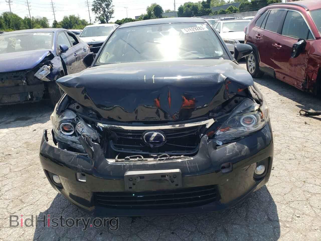 2012 LEXUS CT 200 - VIN: JTHKD5BH5C2067004 - Фото 5