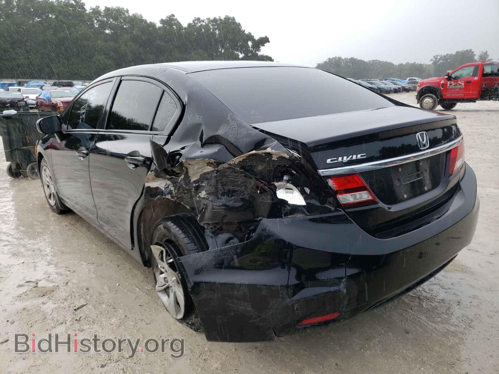 2014 HONDA CIVIC - VIN: 19XFB2F58EE008185 - Фото 3