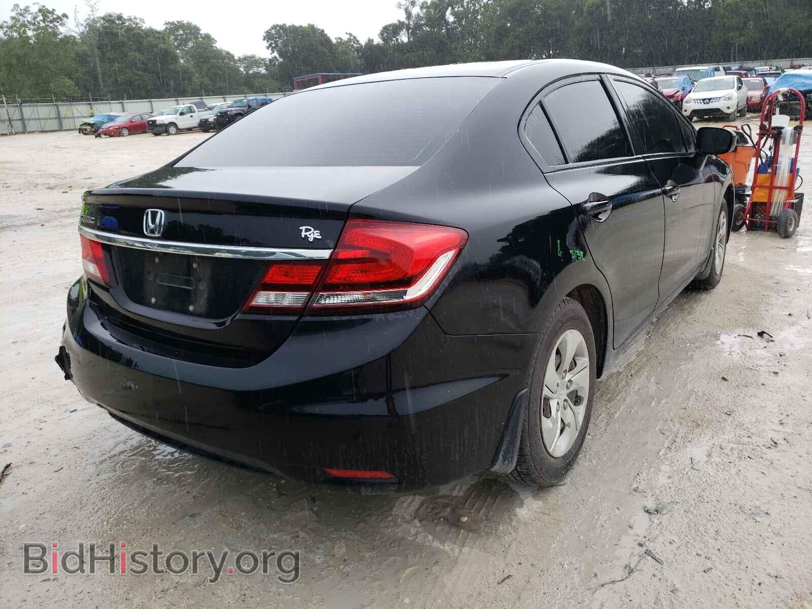 2014 HONDA CIVIC - VIN: 19XFB2F58EE008185 - Фото 4