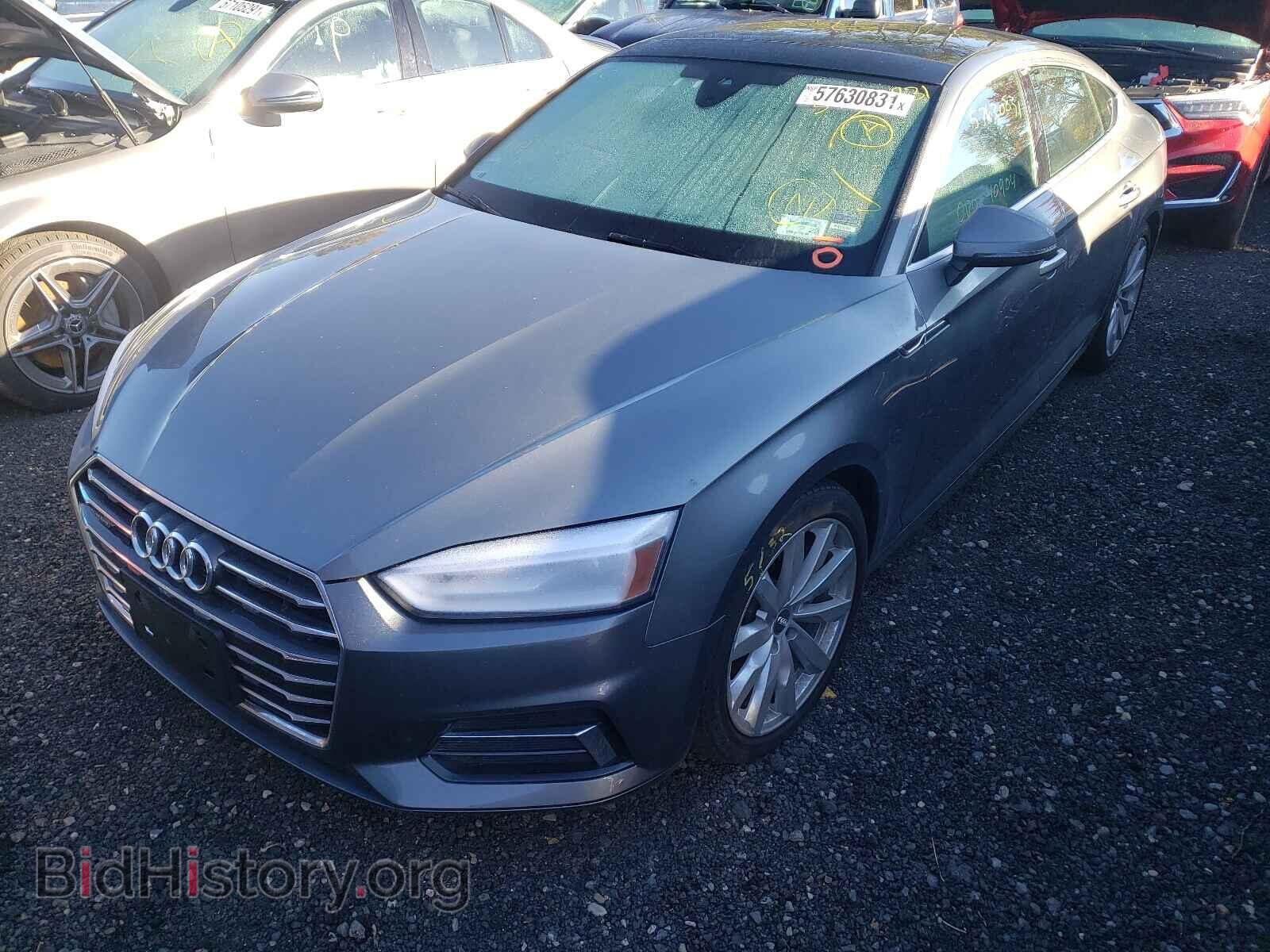 2018 AUDI A5 - VIN: WAUANCF55JA074968 - Фото 2