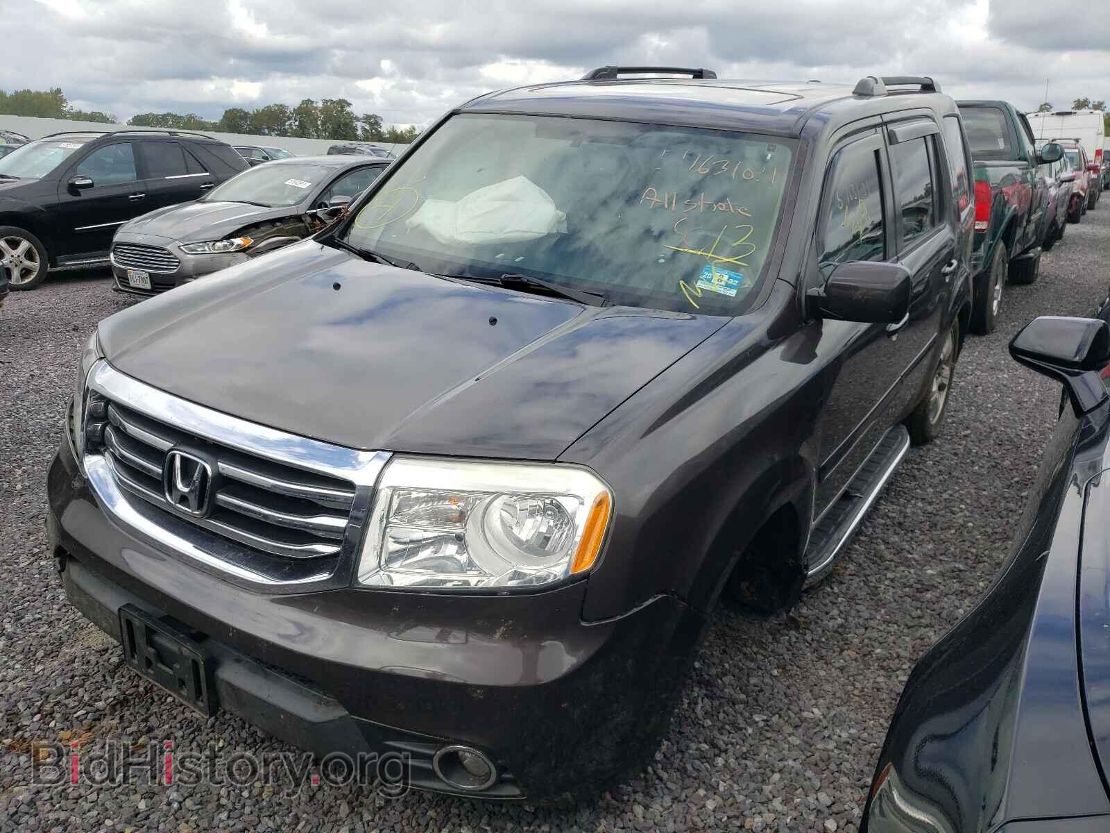 2013 HONDA PILOT - VIN: 5FNYF4H52DB044503 - Фото 2